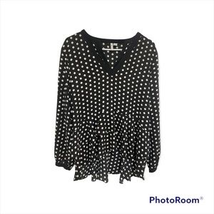 Elle Drop Waist Ruffled Top.